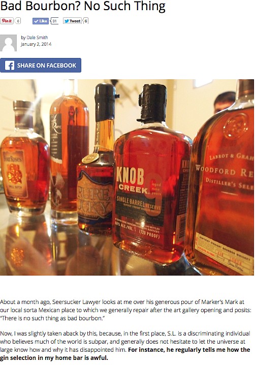 Is there such a thing as bad Bourbon? The Arkansas DemocratGazette