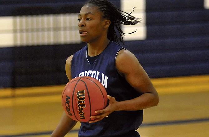 Point guard Jackeya Mitchell will run the show for the Lincoln women's basketball team this season. 