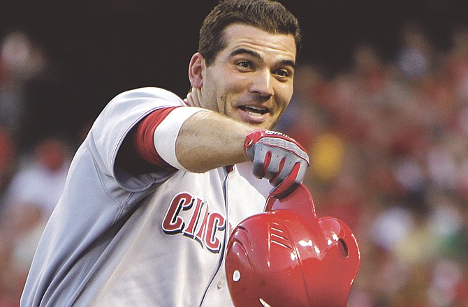 Reds first baseman Joey Votto was overwhelmingly elected the National League's Most Valuable player on Monday ending the two-year reign of Albert Pujols. 