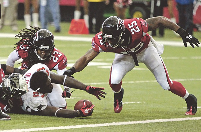 Atlanta Falcons safety William Moore, a former Missouri Tiger, keeps his college teammate Aaron O'Neal's memory alive by wearing No. 25. 