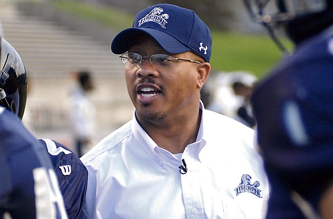 Nathan Cochran is out as head football coach at Lincoln University. (File photo)