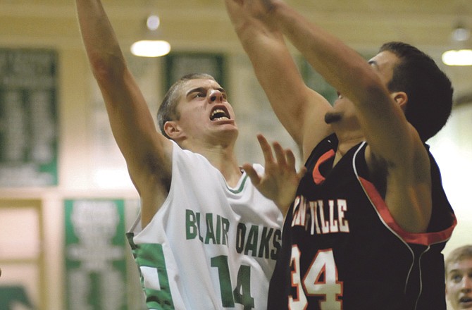 Brandon Moore leads the Blair Oaks Falcons in scoring this season.