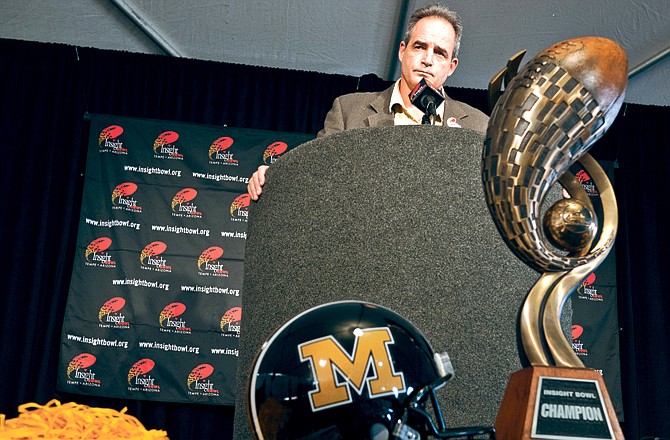 Missouri coach Gary Pinkel will lead the Tigers tonight when they take on the Iowa Hawkeyes in the Insight Bowl in Tempe, Ariz.