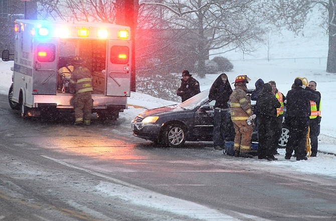 First big snow of season leaves rash of accidents and long night for ...
