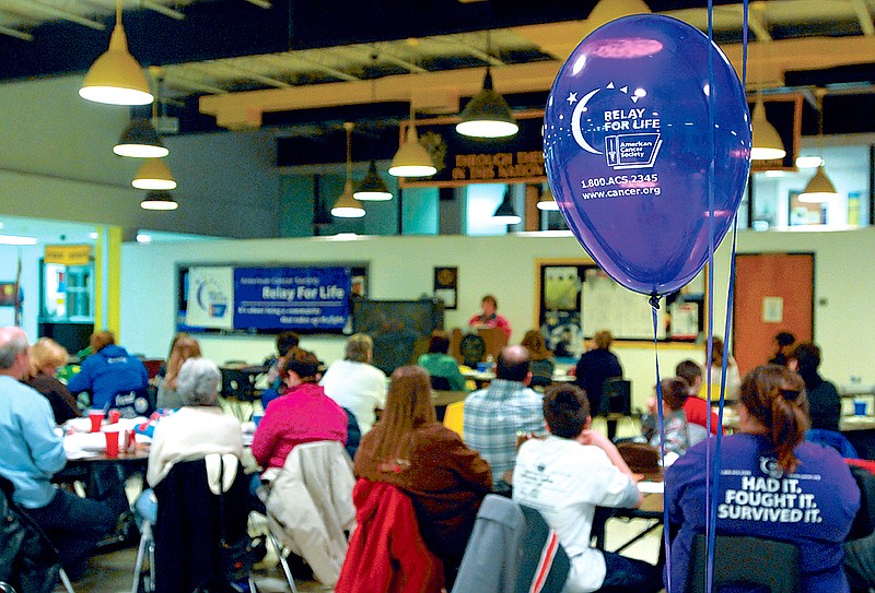 FULTON SUN file photo: The annual Callaway County Relay for Life kickoff will take place on Tuesday at the REA building.