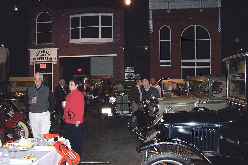 Contributed photo: The Auto World Museum in Fulton recently hosted the Kingdom of Callaway Chamber of Commerce Banquet. Vicki McDaniel, whose father, William Backer, started the museum, said she is hoping the site will become a regular venue for such events.