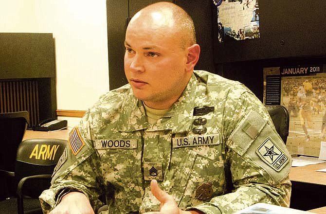 
Staff Sgt. Matthew Woods served two tours of duty in Iraq and continues to enjoy his service with the U.S. Army. 