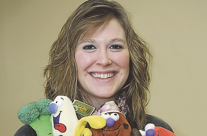Jennifer Dampf, a registered dietician, works for the Cole County Health Department. 