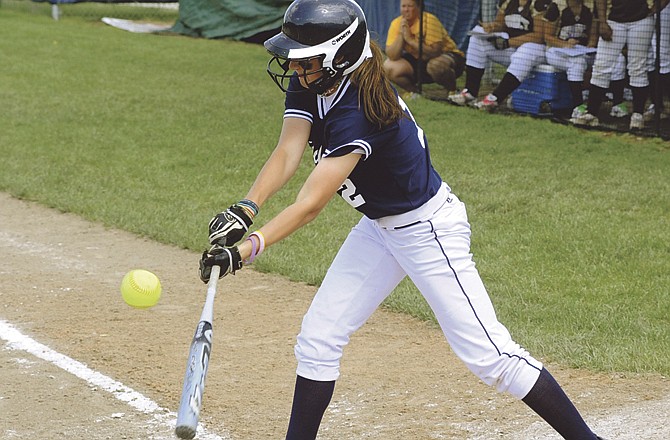 Megan Braun will be the starting center fielder for the Lincoln softball team this season. 