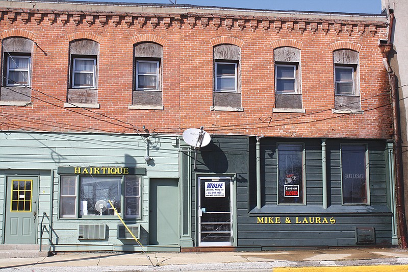 From 4th street, Mike & Laura's and Hairtique on Wednesday.
