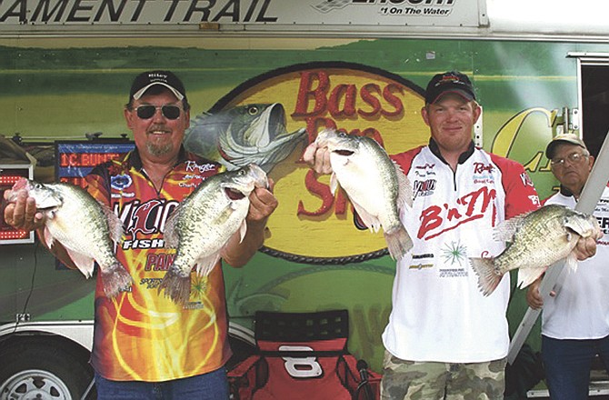 Travis and Charlie Bunting are strong tournament fishermen. 