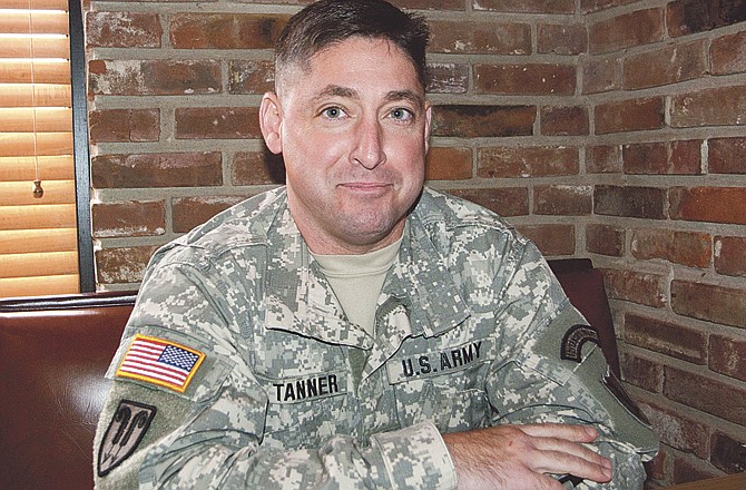 Mike Tanner began his military career in the Marine Corps and now serves as an operations sergeant with the Missouri National Guard's Counter-Drug Program. 
