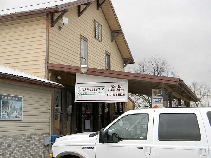 Weaver's Country Market, Inc., is located at 13920 Market Road, Versailles, which is actually in the village of Excelsior, nine miles northeast of Versailles.