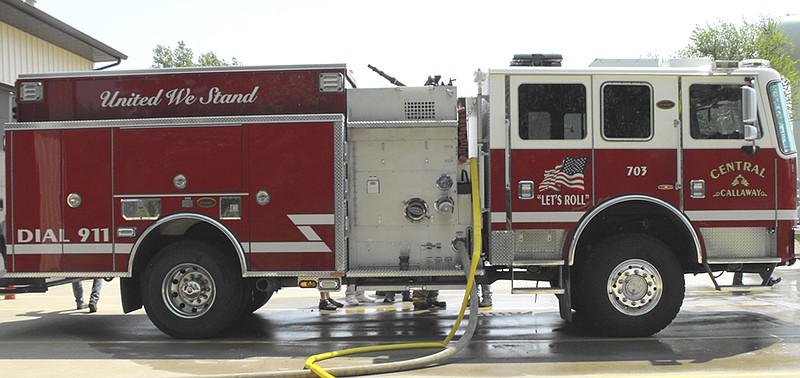 FILE: The Callaway County Central Fire Protection District's KME fire truck 