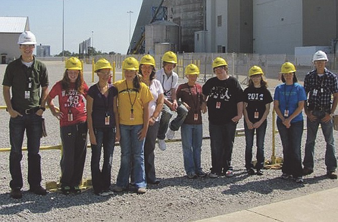 Youth Leadership Callaway teens visit the Ameren Missouri Callaway Nuclear Plant during last year's summer program. Deadline to apply for this year's program is May 30.