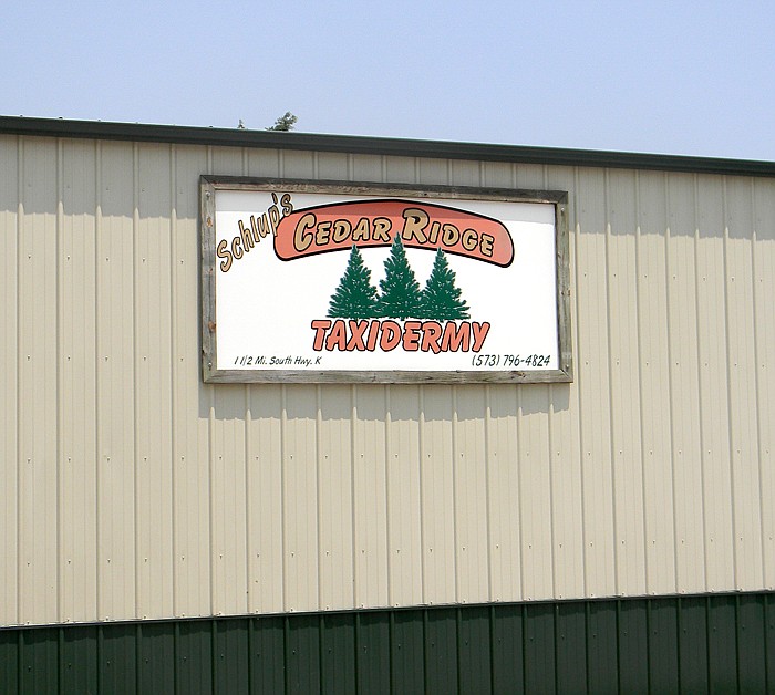 Cedar Ridge Taxidermy is located at 32959 Highway K, California.