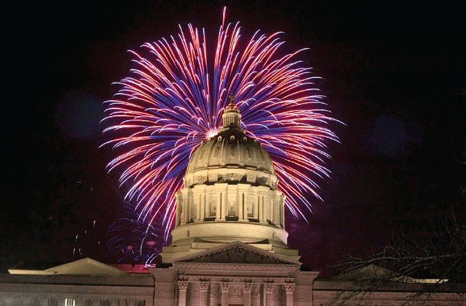 Always the highlight of Jefferson City's Salute to America celebration, the 2011 fireworks once again will be choreographed to patriotic music, which will be broadcast on Jeff 104.1 FM. Officials are keeping a close eye on the water level of the Missouri River, but don't believe potential flooding will threaten the display.