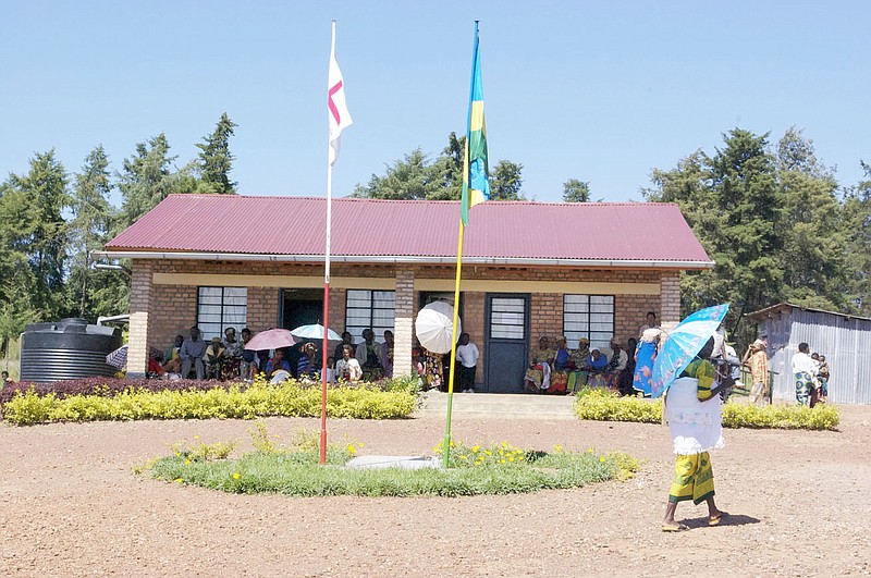 The satellite health clinic in Gashanda, Rwanda opened in April.