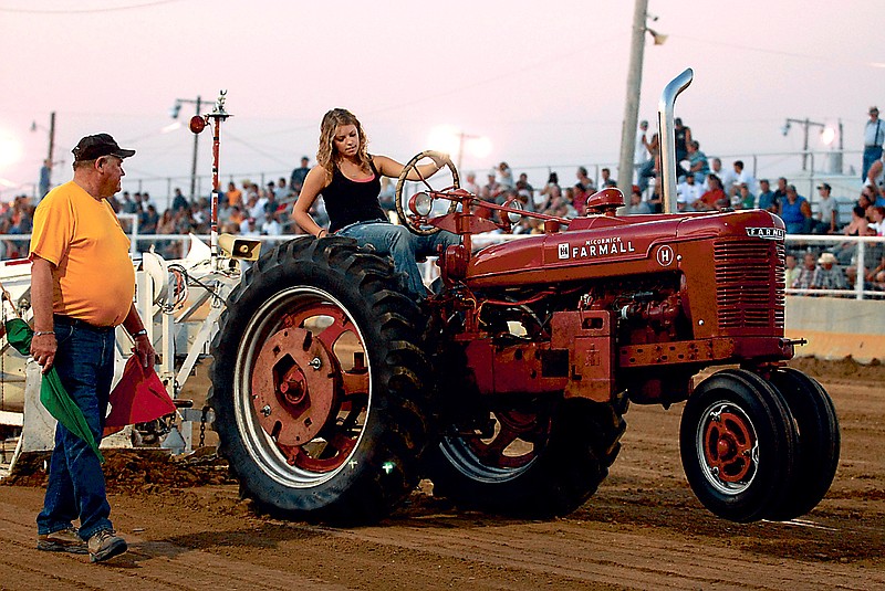 Tractor pull competitions like this event in 2007 will be featured on Tuesday and Wednesday nights this year at the Kingdom of Callaway County Fair.