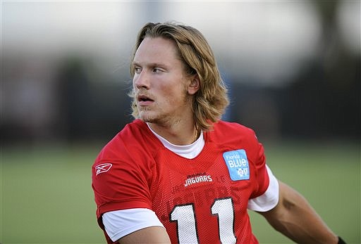 Former Missouri quarterback Blaine Gabbert has made a strong first impression at Jaguars camp in Jacksonville, Fla.