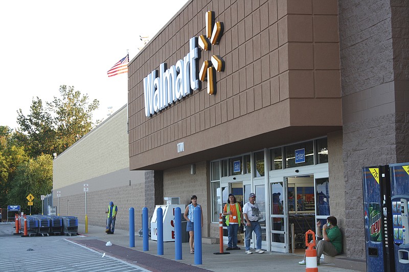 Walmart reopens shortly after an electrical fire caused store employees to evacuate the building Monday evening.