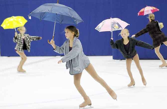 Thirty-five children will perform in the annual ice theater at 2 p.m. and 5 p.m. Saturday, Aug. 13, and at 2 p.m. on Sunday, Aug. 14, at Jefferson City's Washington Park Ice Arena. This year's production is "Under the Big Top."
