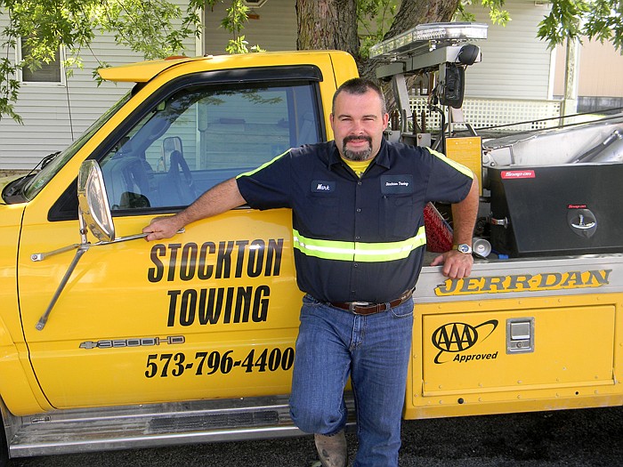 Stockton Towing Owner Mark Stockton.