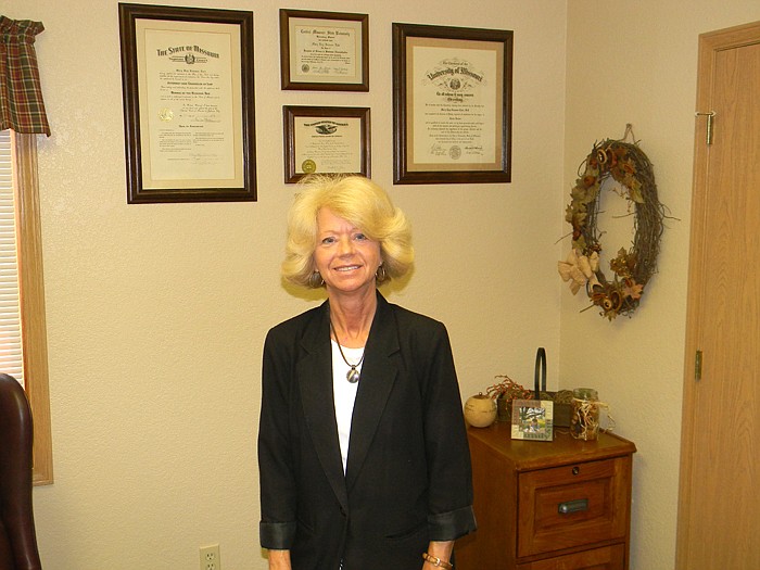 Mary Kay Lutz, attorney at law, poses for this September 2011 photo.