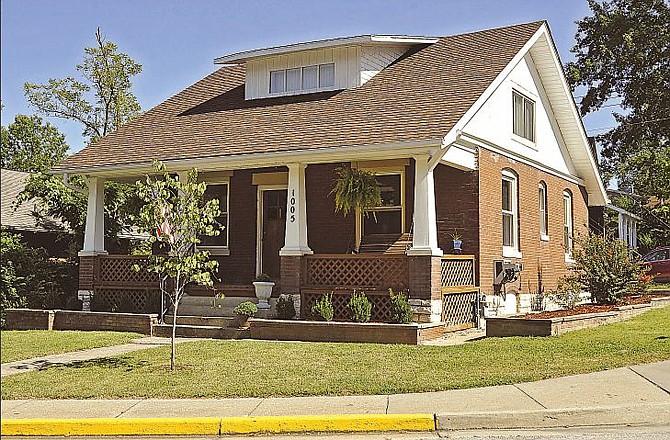 This bungalow on Moreau Drive in Jefferson City is the winner of the September 2011 Golden Hammer award. 