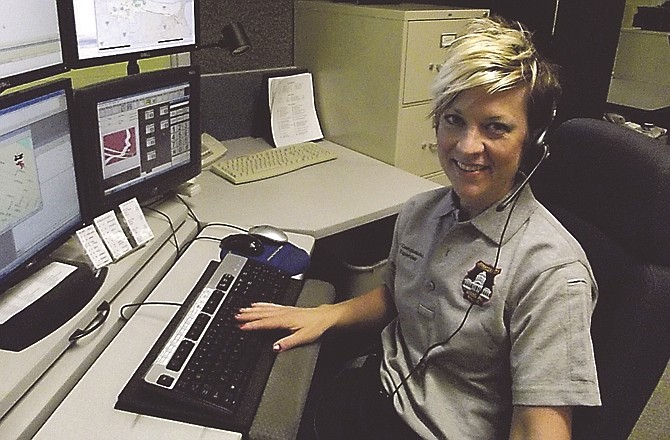 Angie Stieferman is a communications operator for the Jefferson City Police Department.