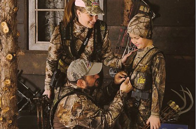 Ralph and Vicki Cianciarulo always dress themselves and their son, R.J., in Hunter Safety Systems before stepping foot in a treestand.