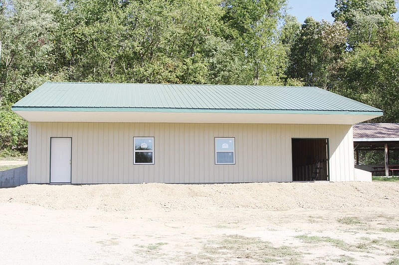 The shell of the new Portland Community Building is up, but there still is plenty of work to do on the interior before it is considered complete. The Community Building Board will host its annual shooting match fundraiser on Oct. 8. Proceeds will go toward restoration.