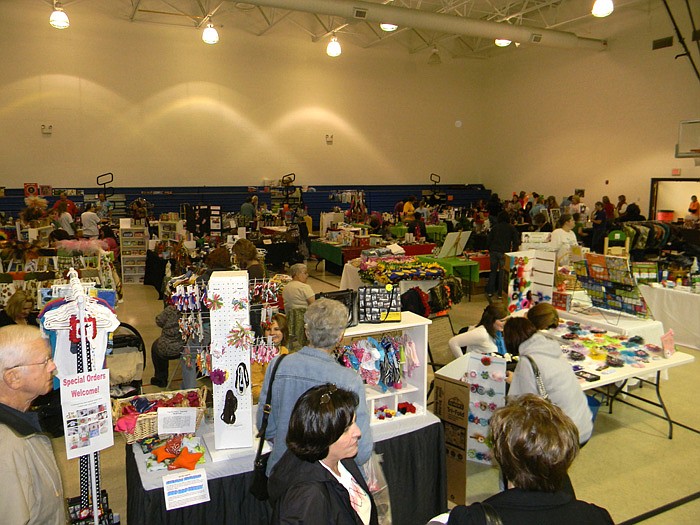 There were plenty of vendors at the California PTO Shopping Extravaganza held at California Elementary School Saturday, Nov. 12.