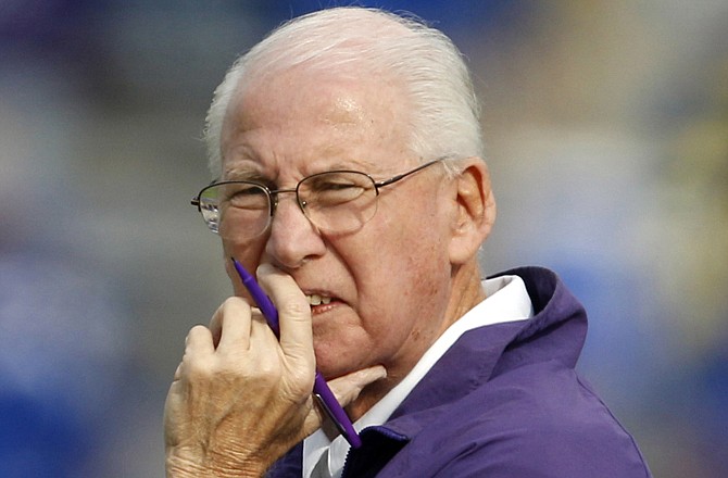Bill Snyder of Kansas State was named the Big 12 coach of the year Tuesday by the AP.