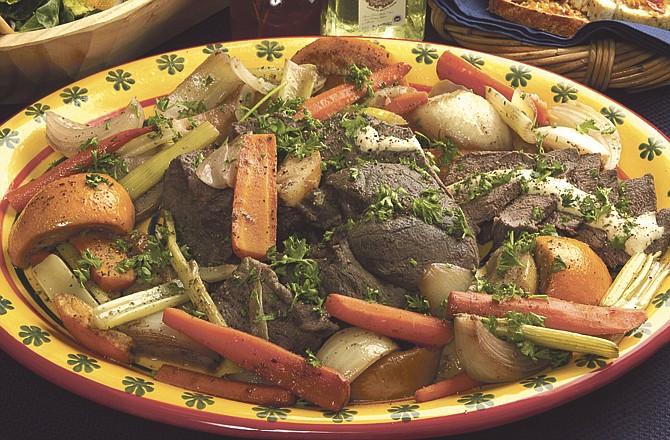 This venison roast was prepared in 2004 by Esther Rosner of Jefferson City. 