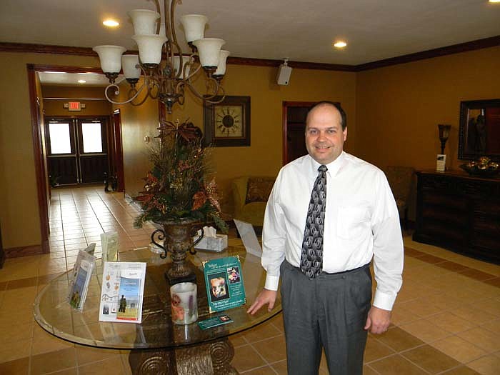 Windmill Ridge Funeral Service Owner/Funeral Director Brian Hufendiek.