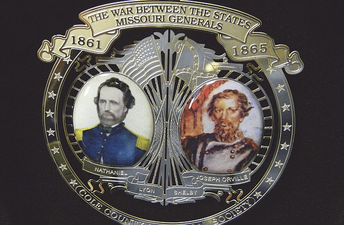 The Cole County Historical Society's annual Christmas ornament for 2011 features two Civil War generals with ties to Mid-Missouri.