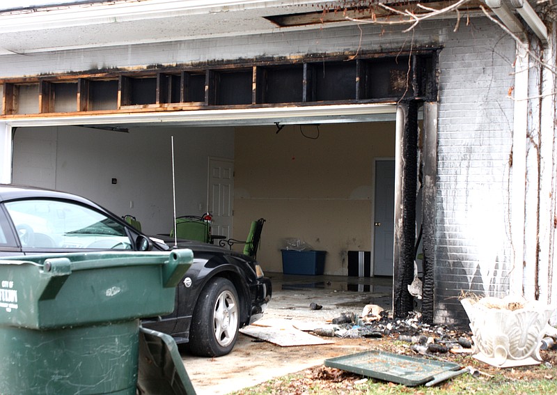 An early morning fire Wednesday at 1001 Granite Court in Fulton caused an estimated $10,000 to $15,000 in damages. No one was injured in the blaze that started in a garbage dumpster next to an unoccupied garage.
