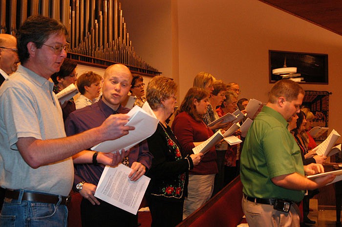 The California St. Paul's Lutheran Choir performs the cantata "Eve of Miracles" on Christmas Eve.