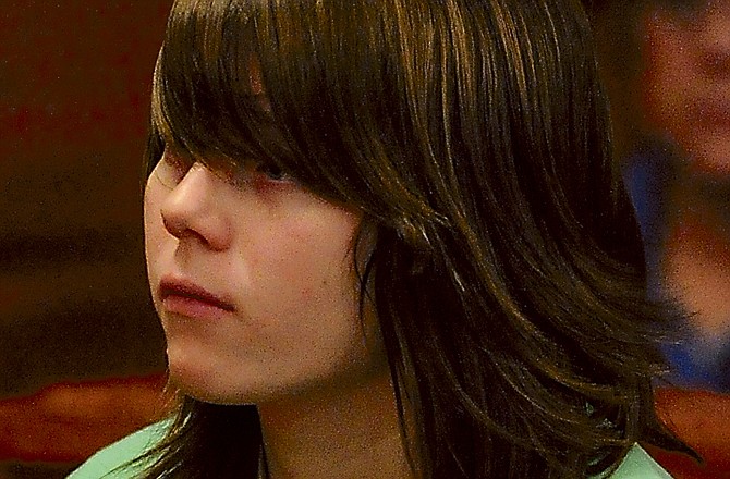 Alyssa Bustamante is shown in court on Dec. 8, 2009.