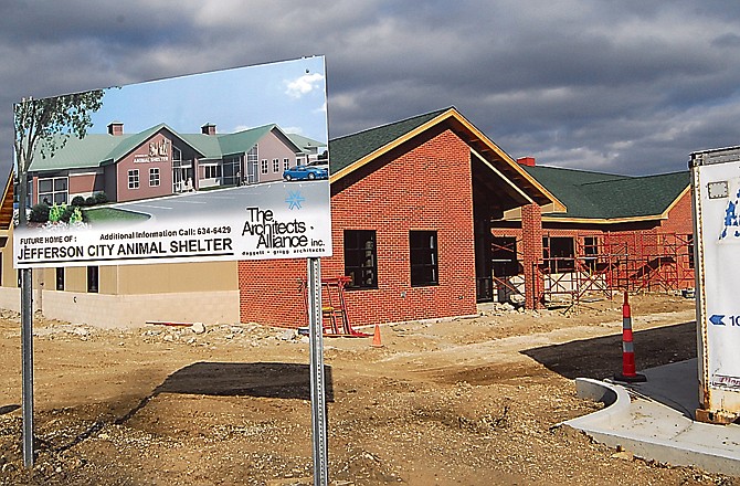 Work continues on the new Jefferson City Animal Shelter.