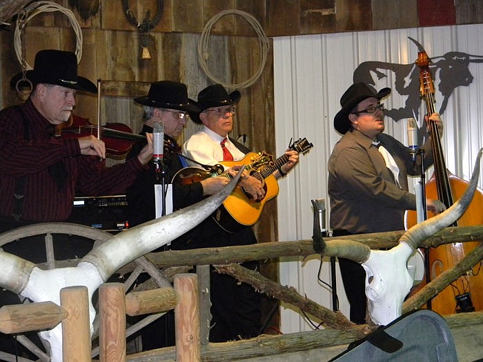 Leiper's Fork Bluegrass Group performs at Campfire Fellowship Cowboy Church, Tipton, Friday, Jan. 27.
