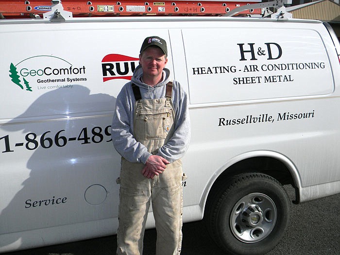 Danny Dampf is the owner of  H & D Heating, Air Conditioning and Sheet Metal.