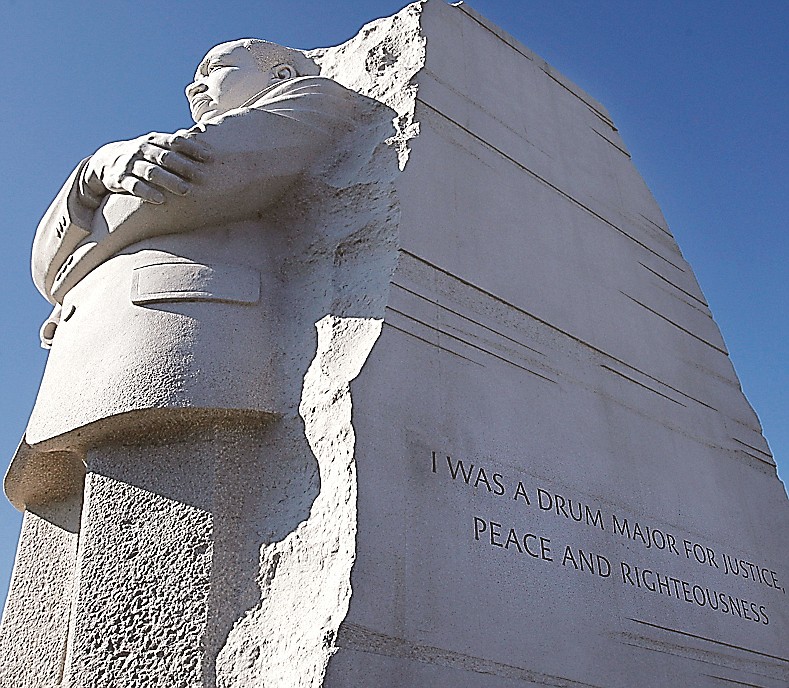 The National Park Service plans to remove this inscription from the Martin Luther King Jr. Memorial in Washington and replace it with a full quotation from the civil rights leader.