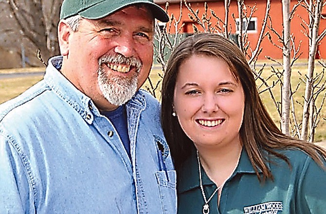 Bill Spradley and his daughter, Kelcie, will receive the 2012 Missouri Arbor Award for Excellence.