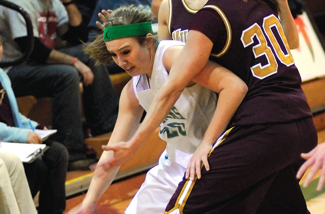 LeeAnn Polowy and the Blair Oaks Lady Falcons open Class 3 District 9 Tournament play tonight against Cuba in Hermann.