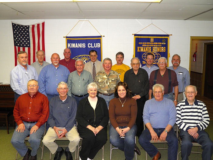 Members of the California Kiwanis who attended the March 5 meeting.