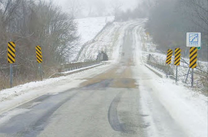 The existing bridge over the Middle River along Route PP will be replaced.