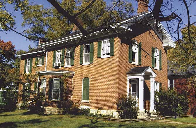 The Oscar Burch House was built in 1865 and has undergone numerous renovations. 