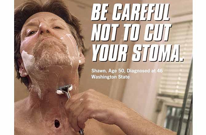 This image provided by the Centers for Disease Control shows Shawn Wright who had a tracheotomy after being diagnosed with head and neck cancer. Tobacco taxes and smoking bans haven't budged the U.S. smoking rate in years, but the government's latest effort tries to shock smokers into quitting with a graphic nationwide advertising campaign.